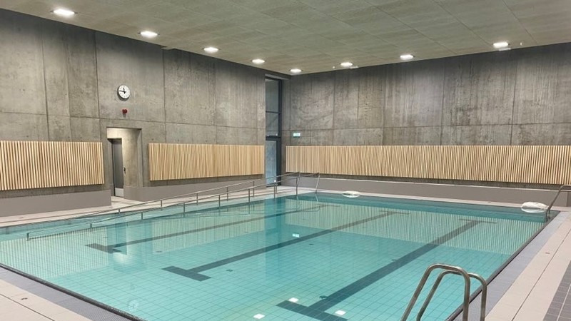 Nytt svømmebasseng i Våler kommune